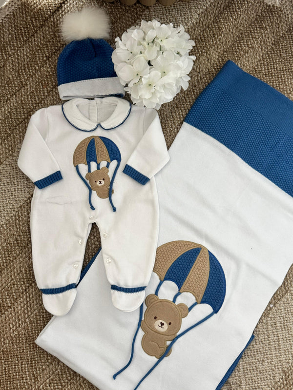 Sky Bear Bundle - White and Blue